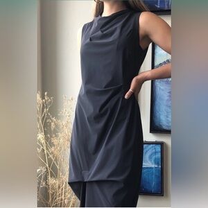 Porto SF Popstar Asymmetrical Drape Dress